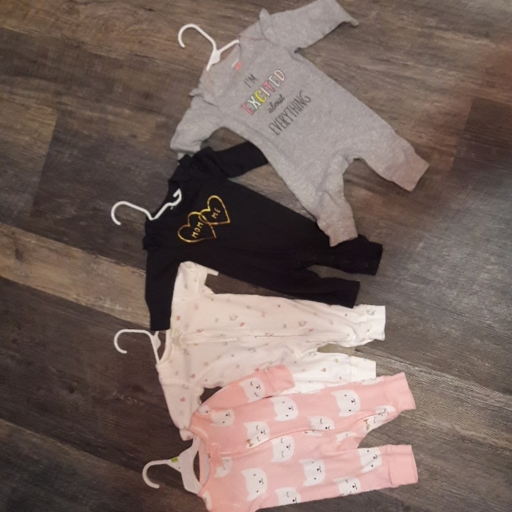 Carter's new collection 4 3 months sleepers